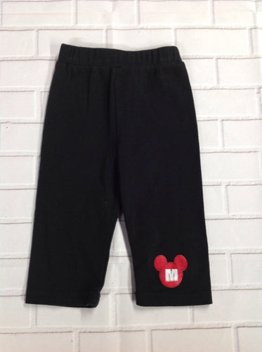 Disney Black Print Pants