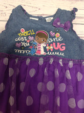Disney Denim & Purple Dress