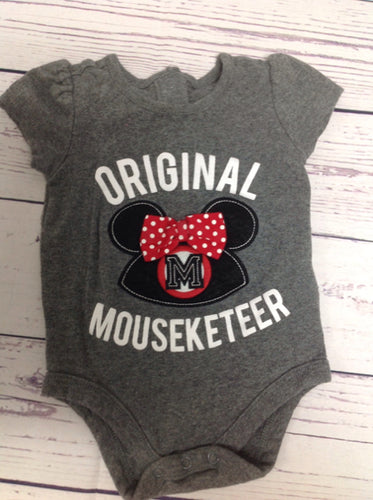 Disney Gray & Black Top