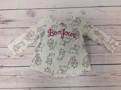 Disney Jumping Beans White Print Top