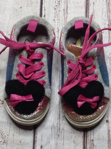 Disney Junior Pink Sparkles Sneakers
