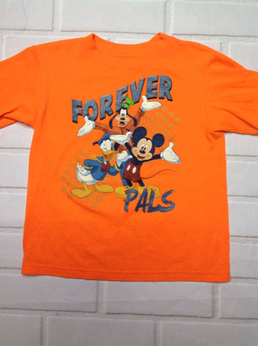 Disney Orange Print Top