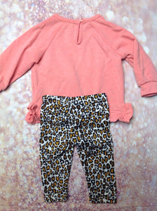 Disney PINK & BROWN 2 PC Outfit