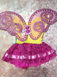 Disney PINK & YELLOW Butterbean Costume