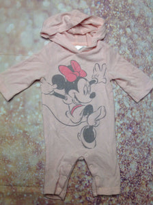 Disney Pink & Gray One Piece