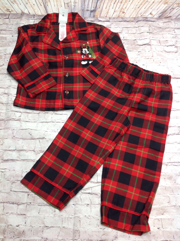 Disney Red & Black Pajamas -