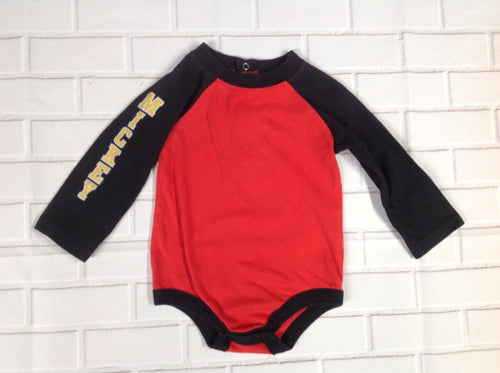 Disney Red & Black Top