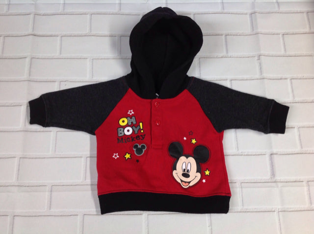 Disney Red & Black Top
