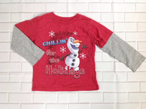 Disney Red FROZEN Top
