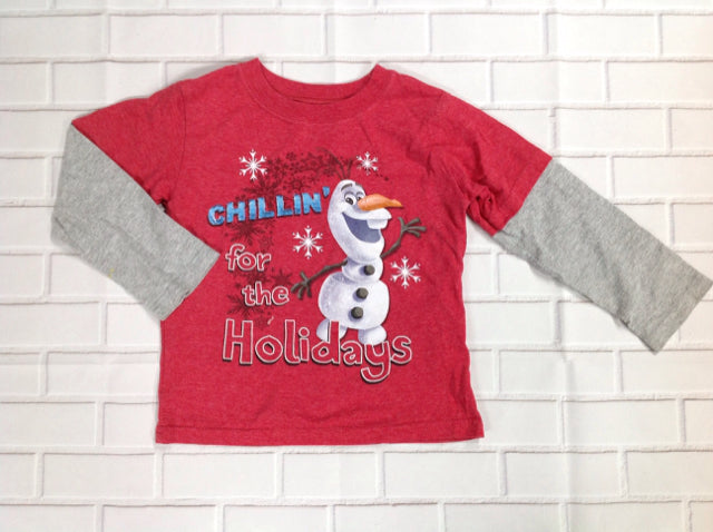 Disney Red FROZEN Top