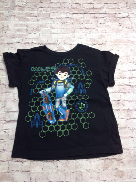 Disney Store Black Print MILES Top