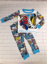 Disney Store Blue & White Spiderman Sleepwear