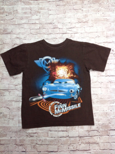 Disney Store Brown Print Fin McMissle Top
