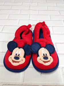 Disney Store Red & Navy Slippers