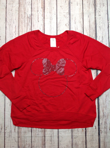 Disney Store Red Print Top