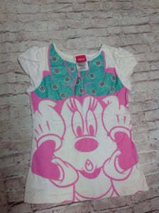 Disney White & Pink Top