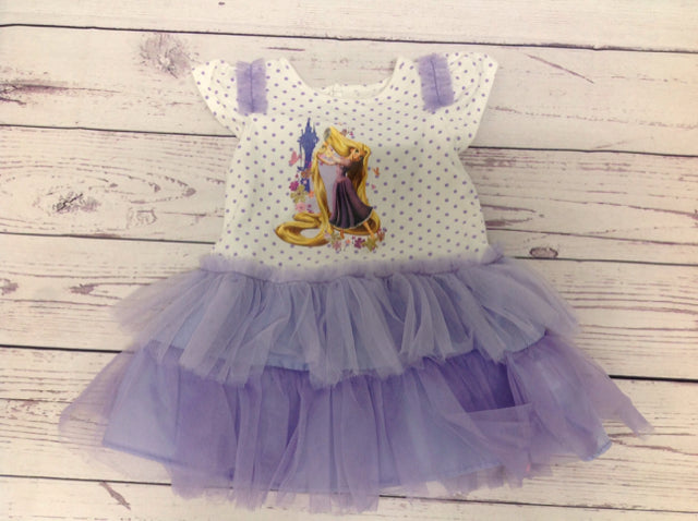 Disney White & Purple Dress