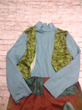 Dreamworks Green & Blue Trolls Costume