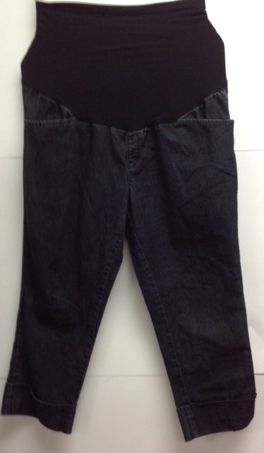 Size MAT LARGE Duo Maternity Denim Shorts