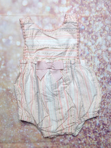 Dylan & Abby Pink & Gray One Piece