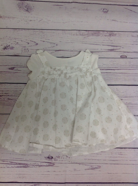 Dylan & Abby White & Gray Dress