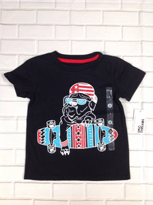 EPIC THREADS Black & Red Skateboarding Top