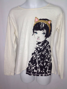 EPIC THREADS CREAM PRINT Top