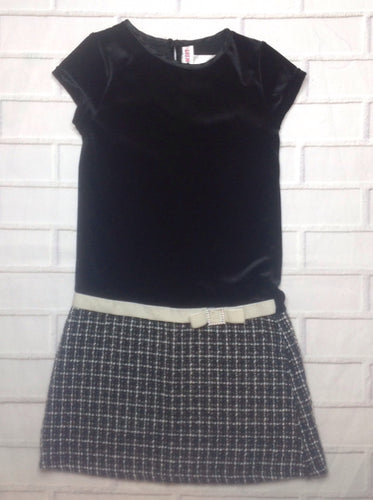 Emily West Black & White Dress