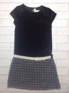 Emily West Black & White Dress