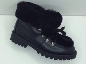 Espirit BLACK FUR Youth Girl Footwear Boots