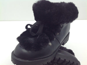 Espirit BLACK FUR Youth Girl Footwear Boots