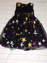 European Brand Black Star Print Dress
