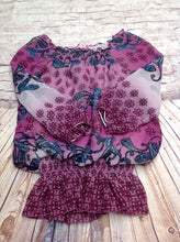 FANG Purple Print Top