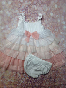 FAO Schwarz White & Pink Dress