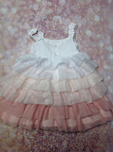 FAO Schwarz White & Pink Dress