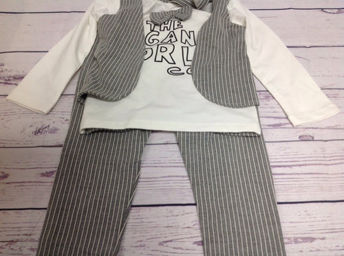 FASHION GRAY & BEIGE 2 PC