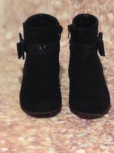 FLOWERS Black Sparkles Boots Size 3