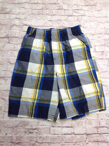 Faded Glory BLUE & YELLOW Plaid Shorts