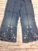 Faded Glory BLUE DENIM Flowers Jeans