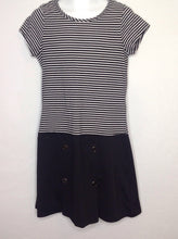 Faded Glory Black & Cream Dress