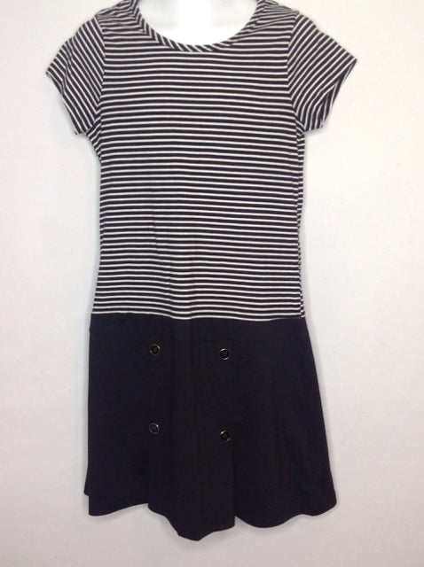 Faded Glory Black & Cream Dress