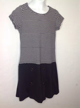 Faded Glory Black & Cream Dress