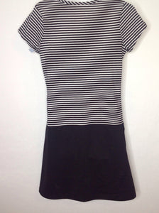Faded Glory Black & Cream Dress