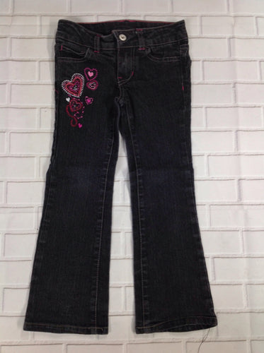 Faded Glory Black & Pink Pants