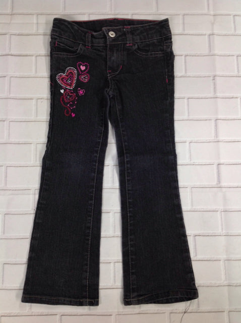 Faded Glory Black & Pink Pants