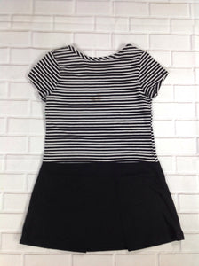 Faded Glory Black & White Dress