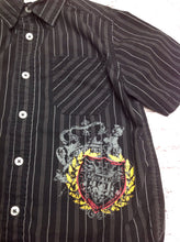 Faded Glory Black & White Stripe Top