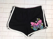 Faded Glory Black Print Shorts