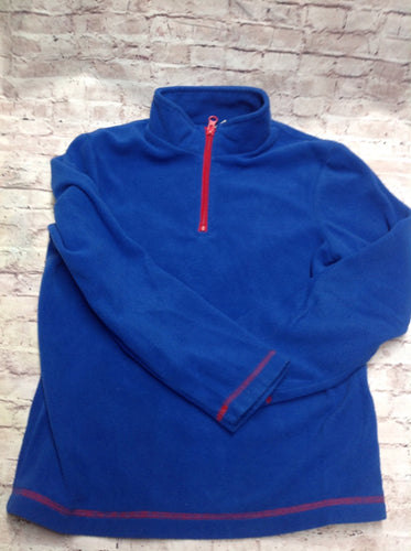 Faded Glory Blue Fleece Top