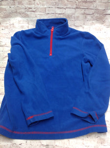 Faded Glory Blue Fleece Top